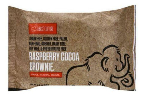 Base Culture Brownie, Raspberry Cocoa - 2.2 Ounces