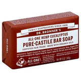 Dr Bronners Bar Soap, Pure-Castile, All-One Hemp Eucalyptus - 5 Ounces
