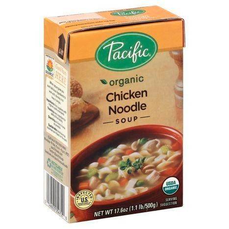 Pacific Organic Soup, Chicken Noodle - 17.6 Ounces