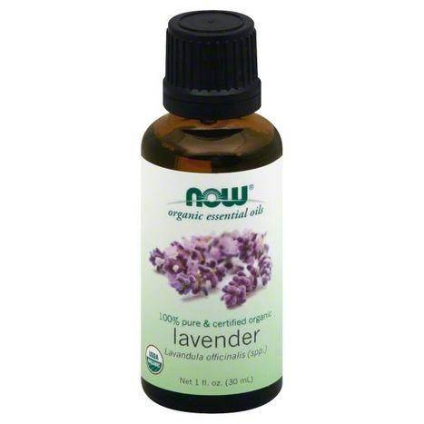 Now Organic Essential Oils Lavender, 100% Pure - 1 Ounce