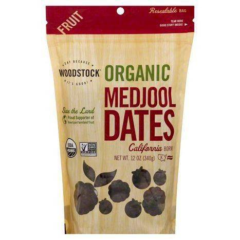 Woodstock Medjool Dates, Organic - 12 Ounces