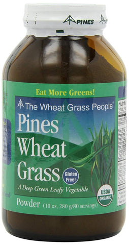 Pines Wheat Grass Powder 80 Servings-10 Oz