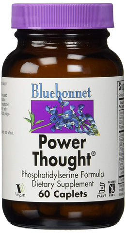 Bluebonnet Power Thought Phosphatidylserine Formula-60 Caplets