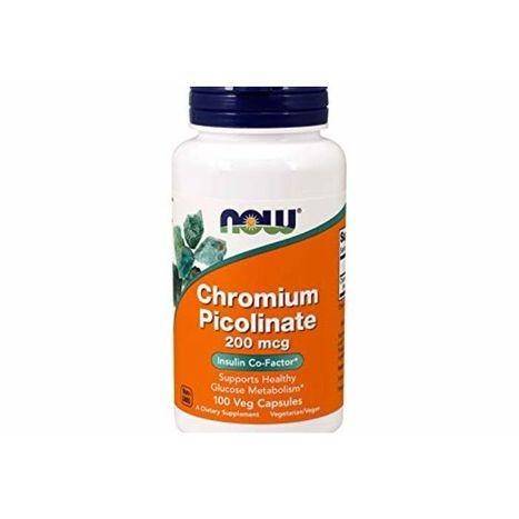 Now Chromium Picolinate - 100 Capsules