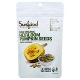 SunFood Superfoods Pumpkin Seeds, Organic, Raw, Heirloom - 8 Ounces