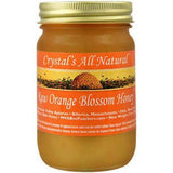 Crystal's All Natural Raw Honey Orange Blossom - 17 Ounces