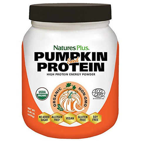 Natures Plus Organic Pumpkin Seed Protein-0.95 Lbs