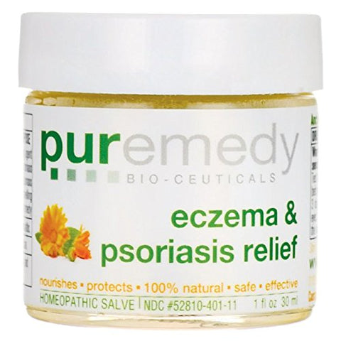 Puremedy Eczema & Psoriasis Relief Homeopathic Salve-1 Oz