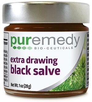 Puremedy Extra Drawing Black Homeopathic Salve-1 Oz