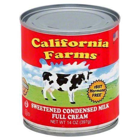 California Farms Condensed Milk, Sweetened, Full Cream - 14 Ounces