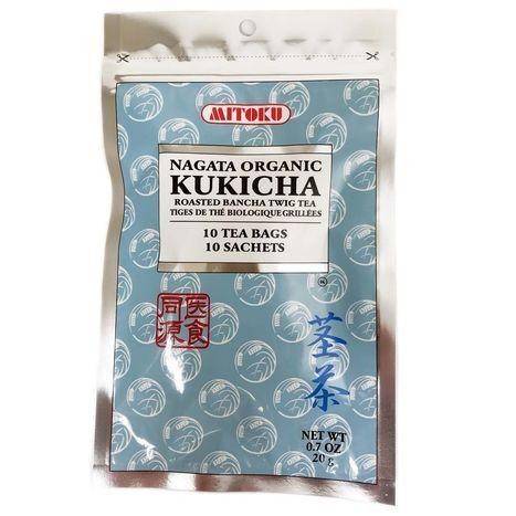 Mitoku Organic Kukicha Tea - 10 Tea Bags