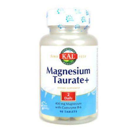 KAL Magnesium Taurate Plus Dietary Supplement - 90 Count