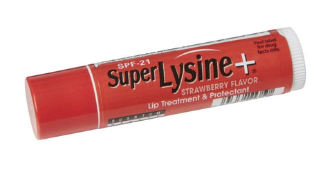 Quantum Health Super Lysine+ Lip Protectant SPF 21 Strawberry Flavor-0.17 Oz