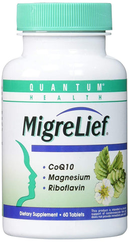 Quantum Health MigreLief With Puracol-60 Tablets