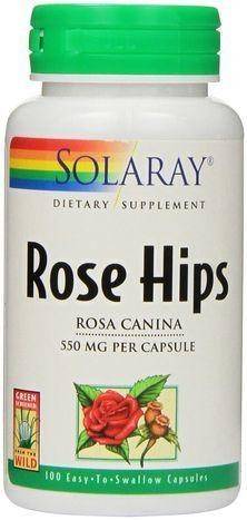 Solaray 550 mg Rose Hips - 100 Count