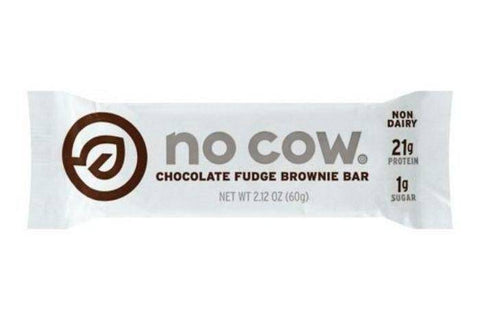 No Cow Bar, Chocolate Fudge Brownie - 2.12 Ounces