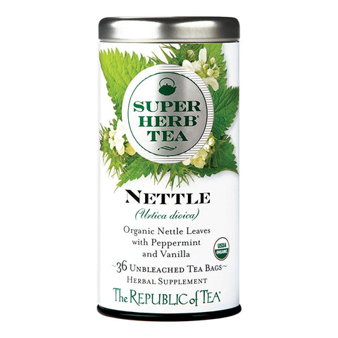 The Republic Of Tea Organic Nettle 36 Unbleached Tea Bags-1.8 Oz