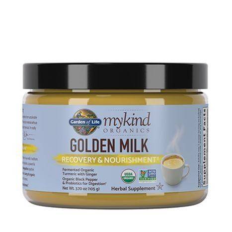 Garden of Life Mykind Organics Golden Milk Powder - 105 Grams