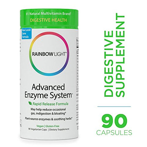 Rainbow Light Advanced Enzyme System-90 Vegetarian Caps