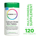 Rainbow Light Calcium Citrate Food Based Formula-120 Mini Tablets