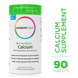 Rainbow Light Food Based Calcium With Magnesium & Vitamin D3-90 Tablets