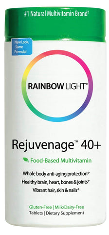 Rainbow Light Rejuvenage 40+ Multivitamin-60 Tablets