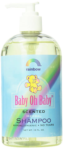 Rainbow Baby Oh Baby Scented Herbal Shampoo-16 Oz