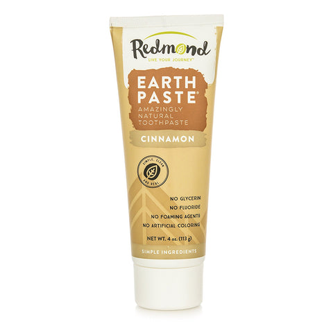 Redmond Earth Paste Toothpaste Cinnamon-4 Oz