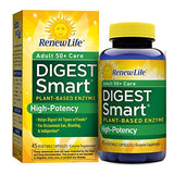 Renew Life Adult 50+ Care Digest Smart High Potency-45 Vegetable Capsules