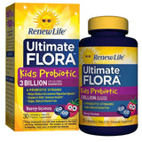 Renew Life Utimate Flora Kids Probiotic 3 Billion Live Cultures Berry-Licious Flavor-30 Chewable Tablets
