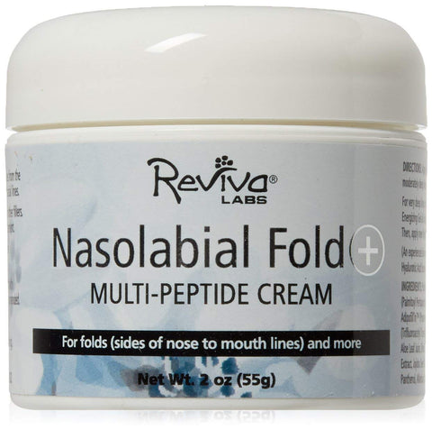 Reviva Labs Nasolabial Fold Multi Peptide Cream-2 Oz