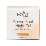 Reviva Labs Brown Spot Night Gel With Glycolic Acid-1.25 Oz