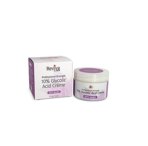 Reviva Labs 10% Glycolic Acid Cream-1.5 Oz