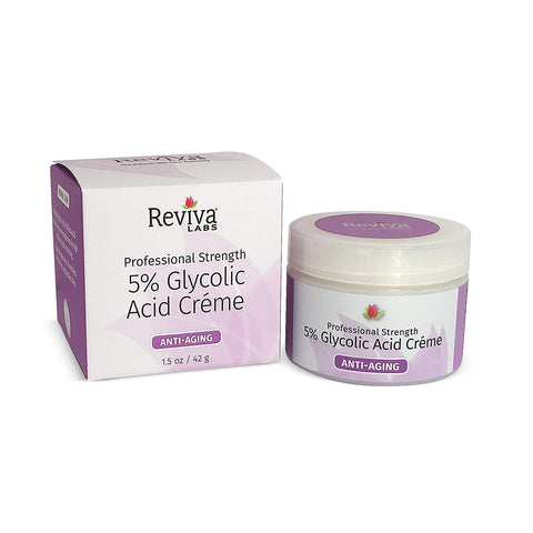 Reviva Labs 5% Glycolic Acid Cream-1.5 Oz