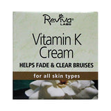 Reviva Labs Vitamin K Cream Helps Fade & Clear Bruises-1.5 Oz