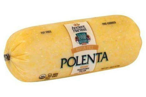 Ancient Harvest Food Merchants Brand Polenta, Organic, Traditional Italian - 18 Ounces