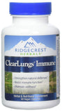 Ridgecrest Herbals Clear Lungs Immune-60 Vegan Capsules