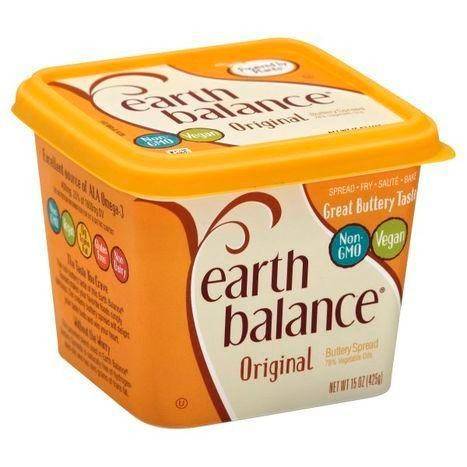 Earth Balance Buttery Spread, 78% Vegetable Oils, Original - 15 Ounces