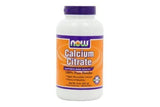 NOW Foods Calcium Citrate Vegetarian 100% Pure Powder - 8 Ounces