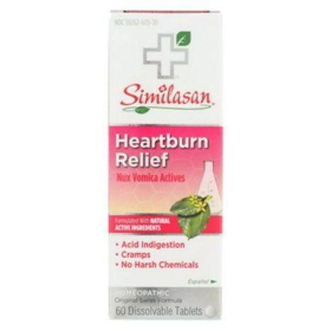 Similasan Heartburn Relief - 60 Tablets