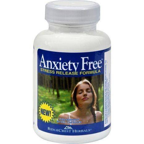 Ridgecrest Herbals Anxiety Free Stress Release Formula