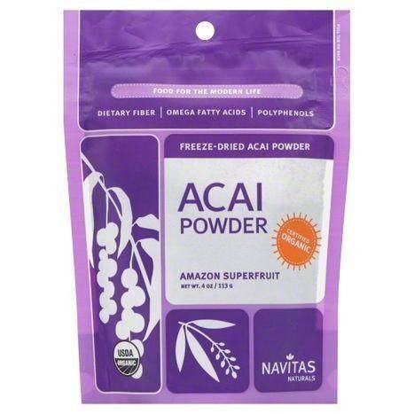 Navitas Acai Powder, Organic - 4 Ounces