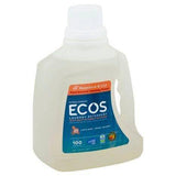 Ecos Laundry Detergent, Hypoallergenic, 2X Ultra, with Built-in Fabric Softener, Magnolia & Lily - 100 Ounces