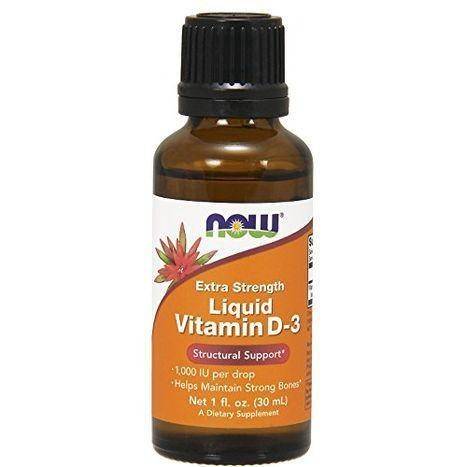 NOW Extra Strength Liquid Vitamin D-3