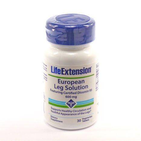 Life Extension European Leg Solution Featuring Certified Diosmin 95 - 30 Vegetarian Capsules