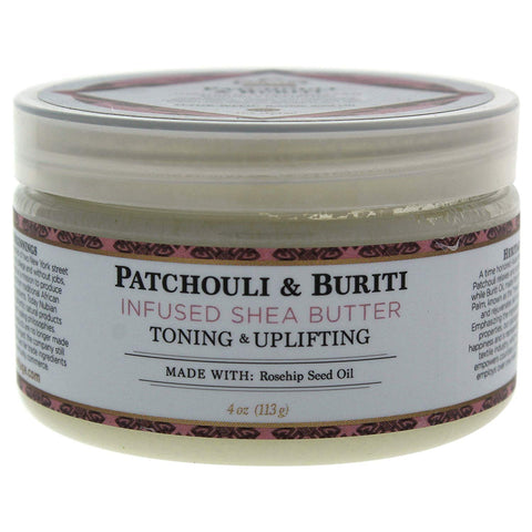 Nubian Heritage Patchouli & Buriti Infused Shea Butter With Rosehip Seed Oil-4 Oz