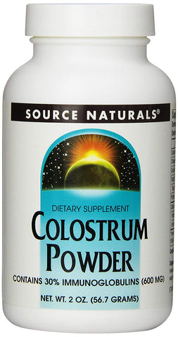 Source Naturals Colostrum Powder 600 Mg-2 Oz