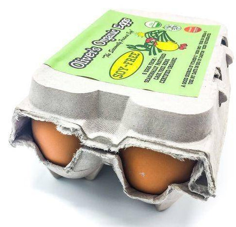 Oliver's Organic Soy-Free Eggs - 6 Count