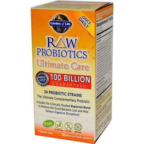 Garden of Life RAW Probiotics Ultimate Care - 30 Count