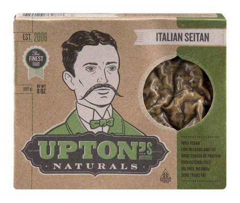 Uptons Naturals Seitan, Italian, in Crumbles - 8 Ounces